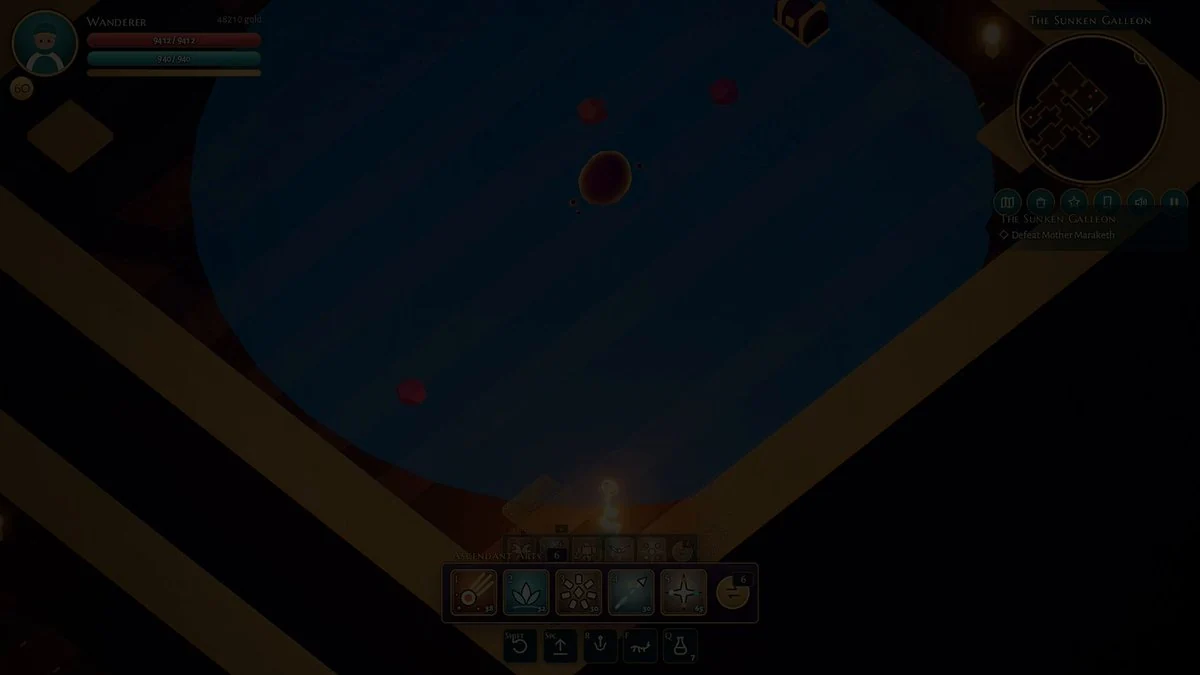 Amberbrook — a still from the original post's gameplay video