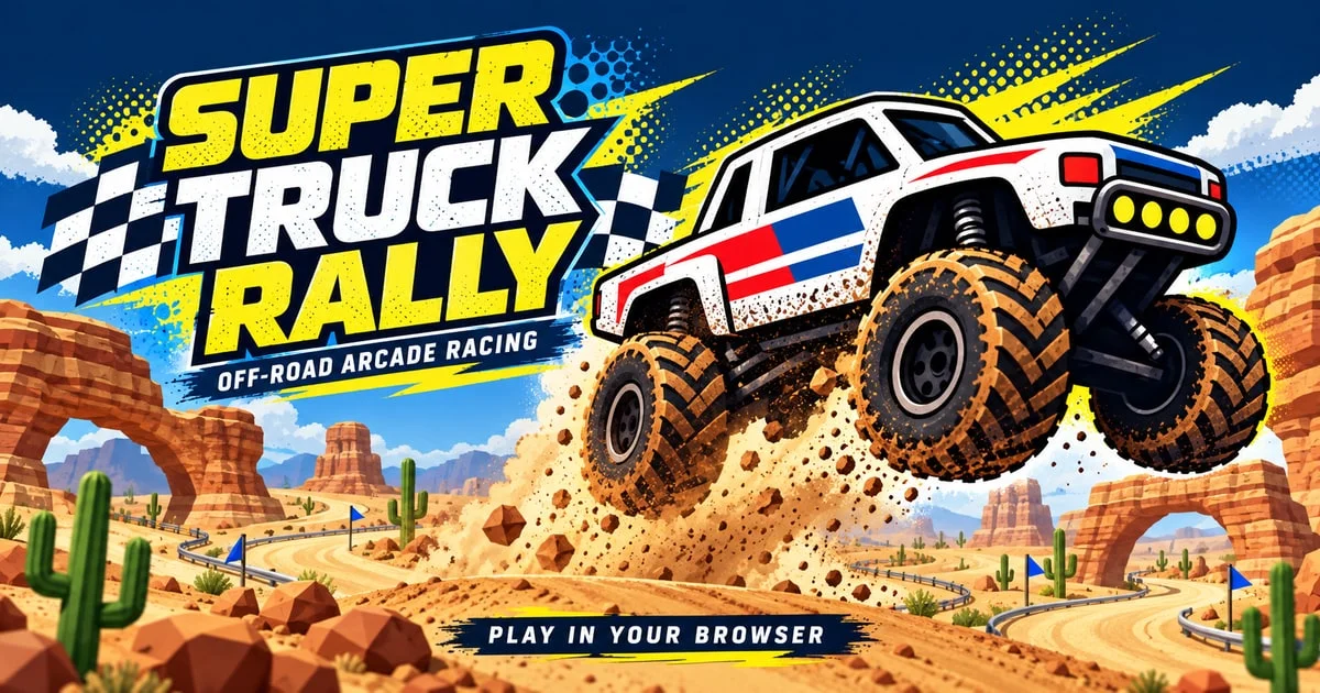 Supertruckrally — Game page image